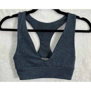 SPIRTUAL GANGSTER Women Sports Bra Sz XS/S Blue Space Dye Gym Yoga 2-18